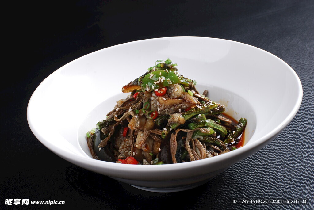 烧椒豇豆茄子