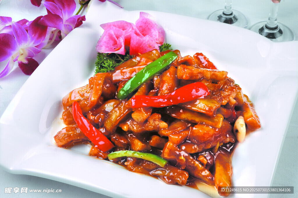 肉段烧茄子