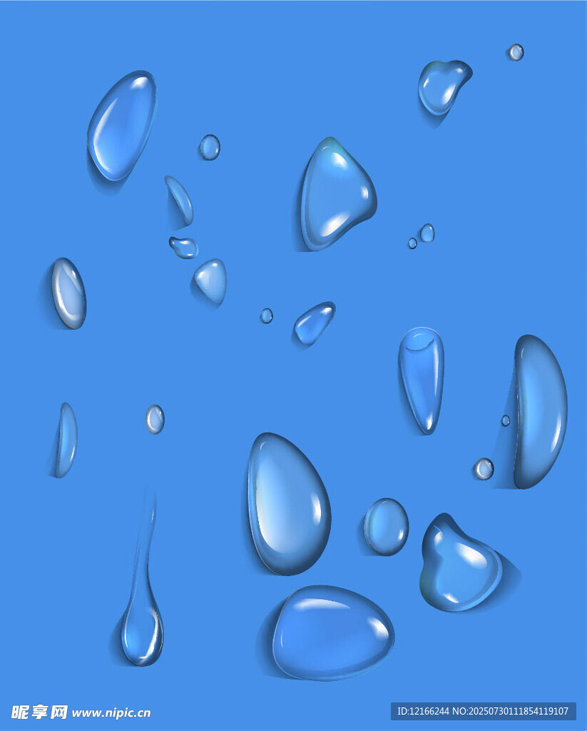 晶莹水滴