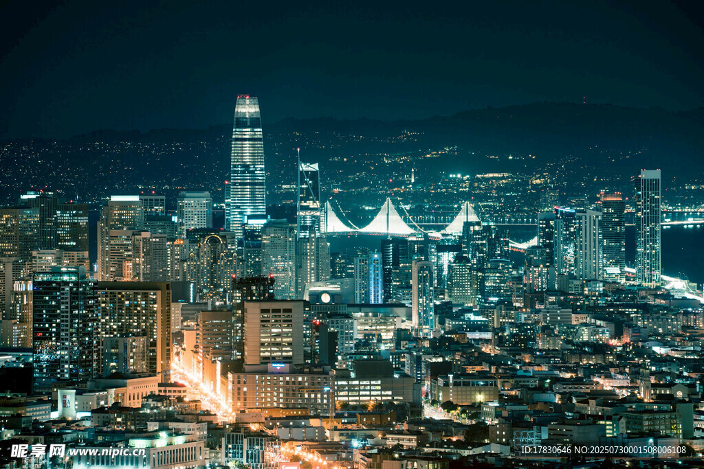 璀璨都市夜景