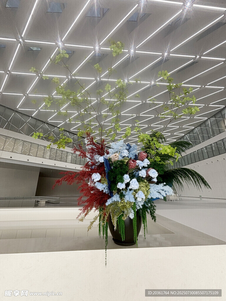室内花卉装饰景观