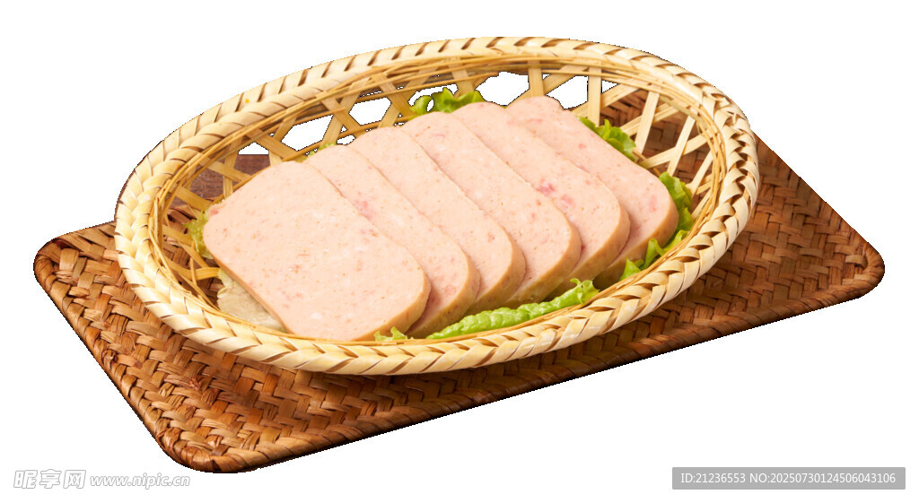 午餐肉PNG免抠素材