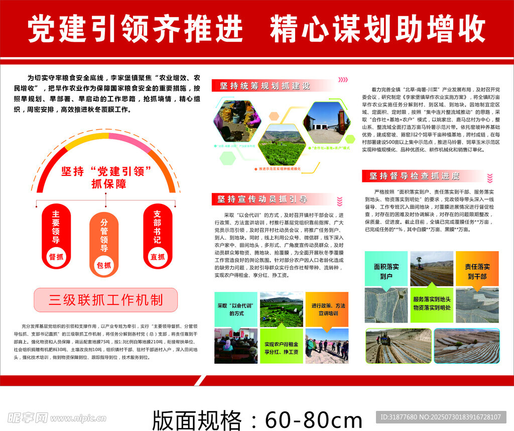 产业汇报展板