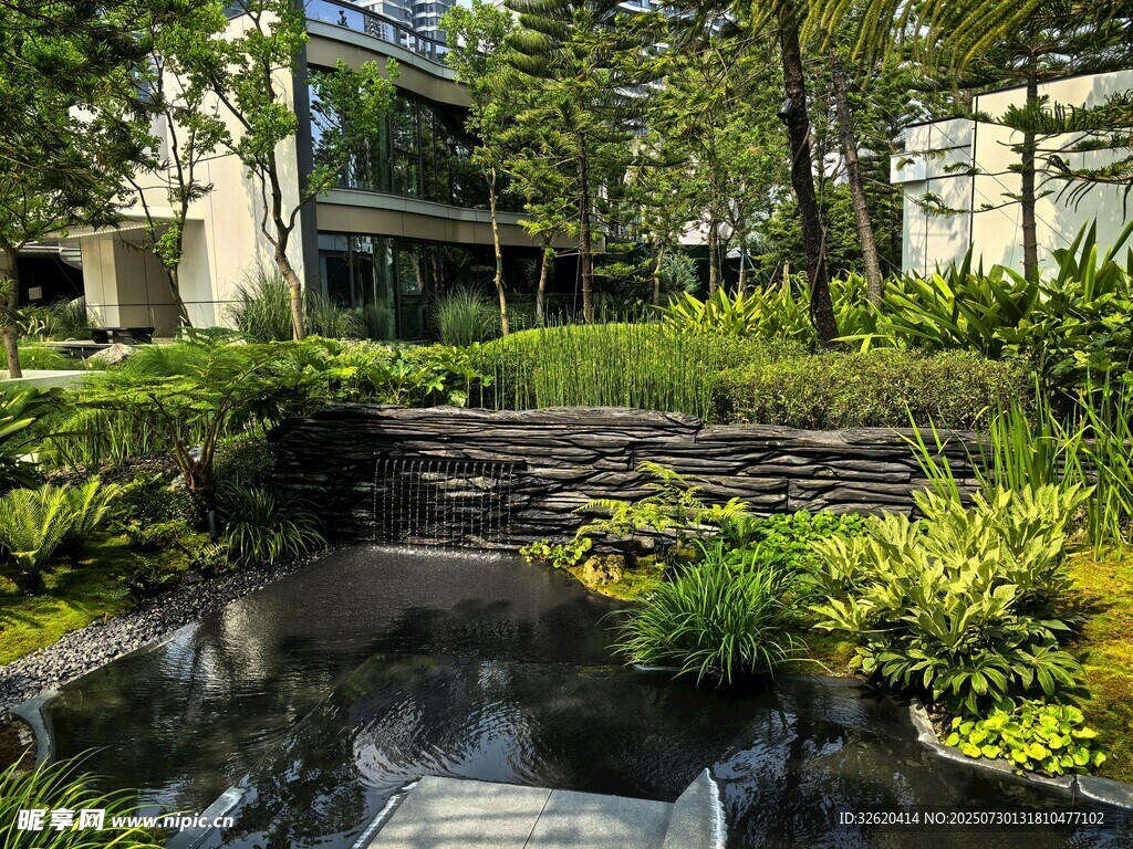 静谧园林景观