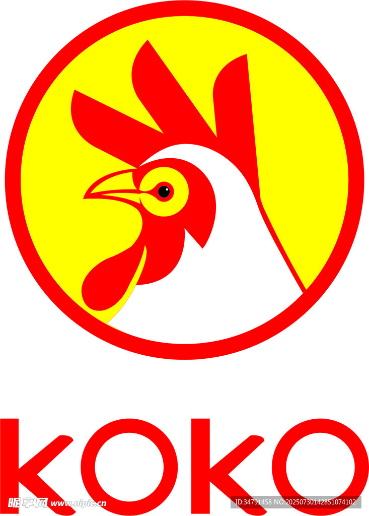 koko炸鸡logo