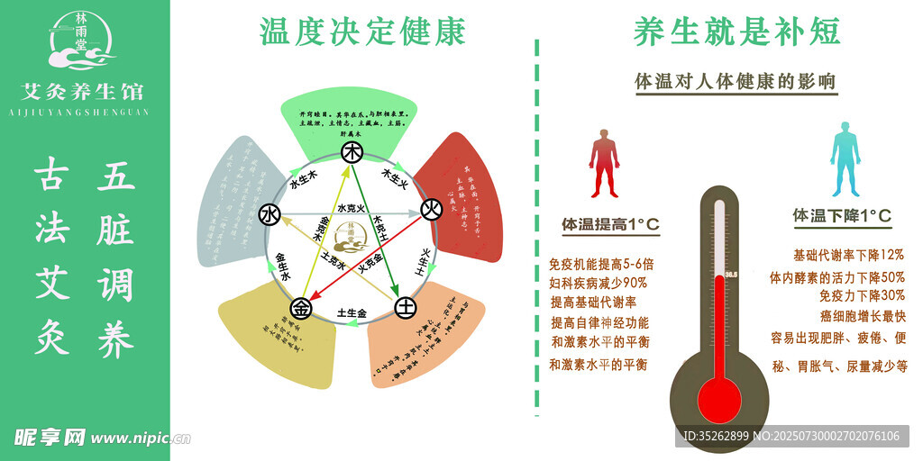 针灸 中医 五行图