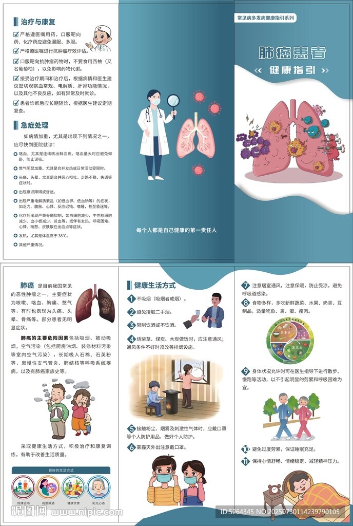 肺癌患者健康指引