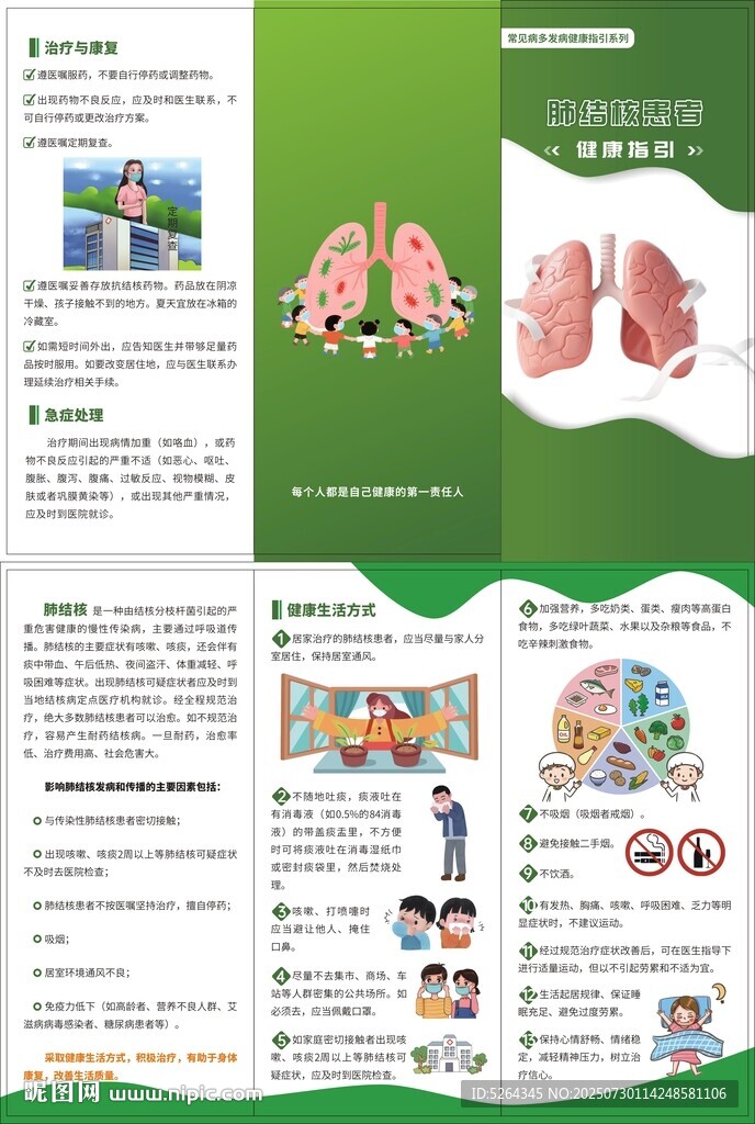 肺结核病健康指引