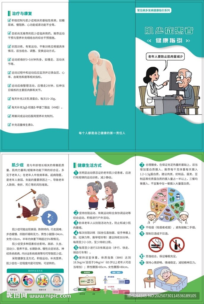 肌少症患者健康指引