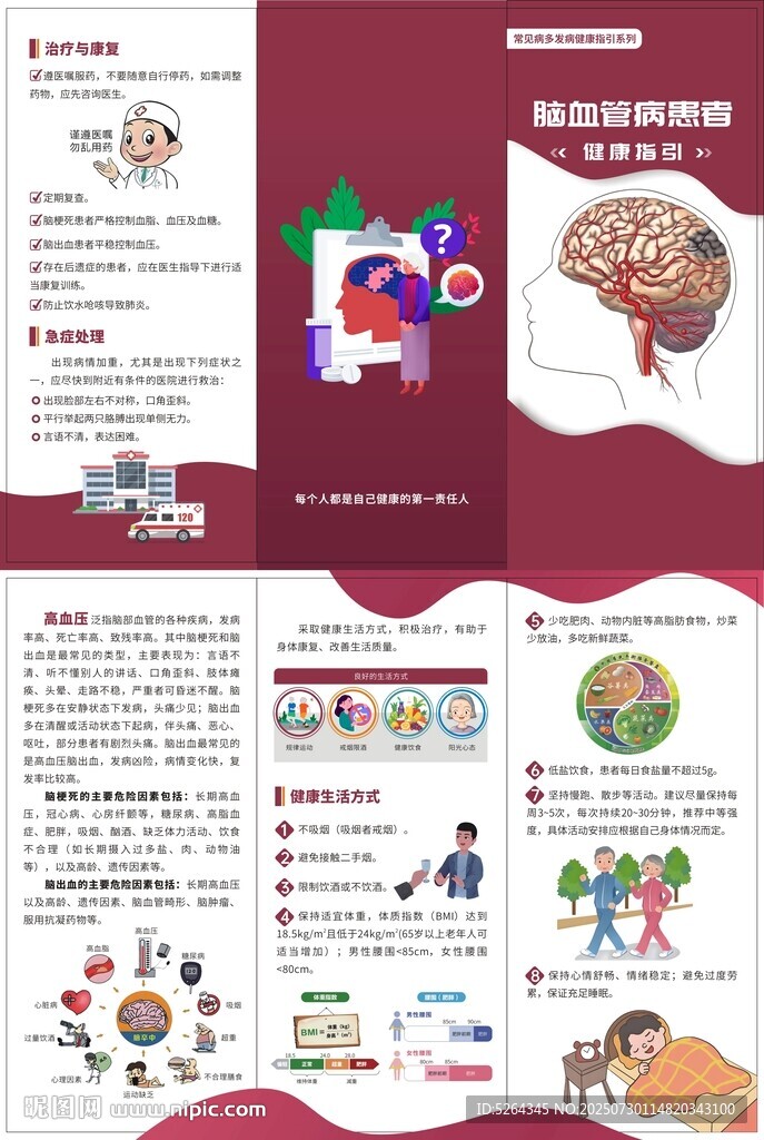 脑血管疾病健康指引