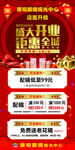 盛大开业促销活动海报