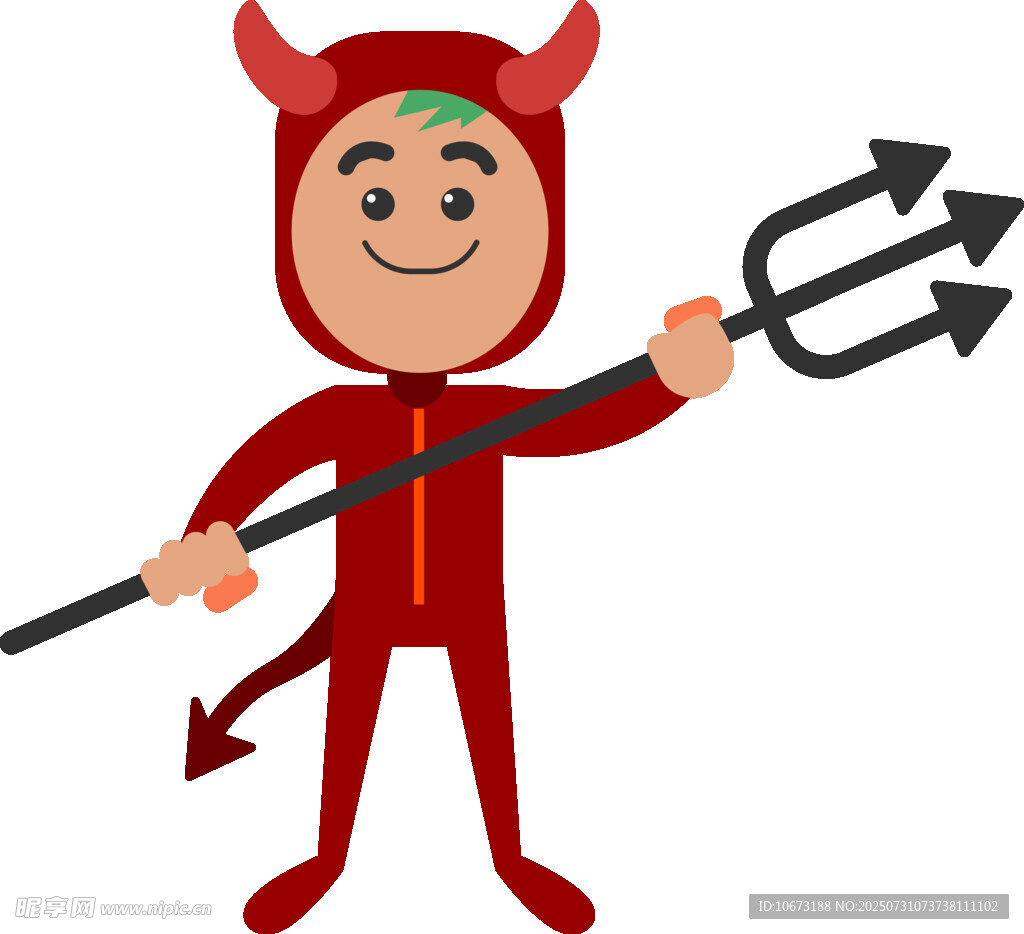 小恶魔装扮形象