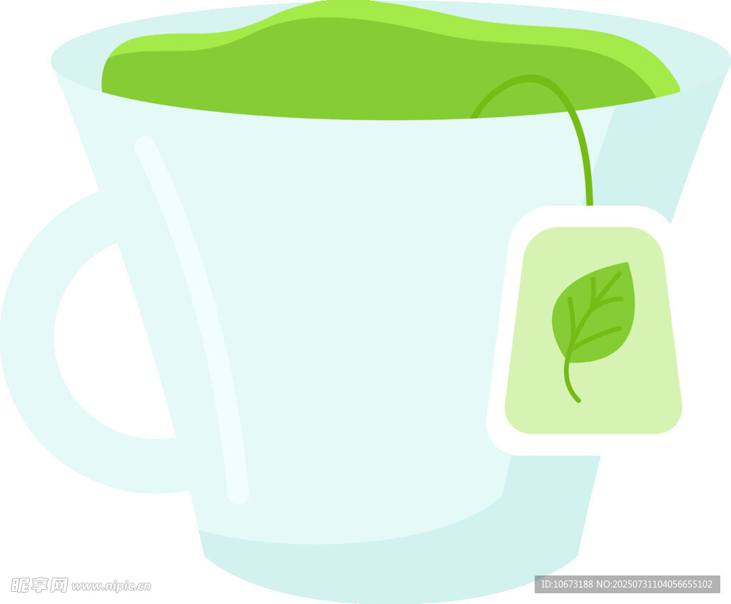 一杯清新绿茶
