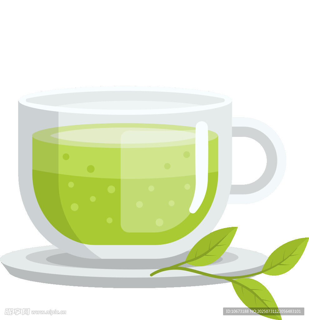 一杯清新绿茶