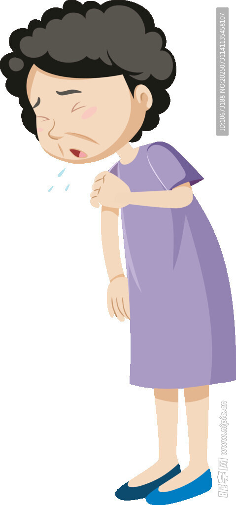 老年女性扶臂面露痛苦
