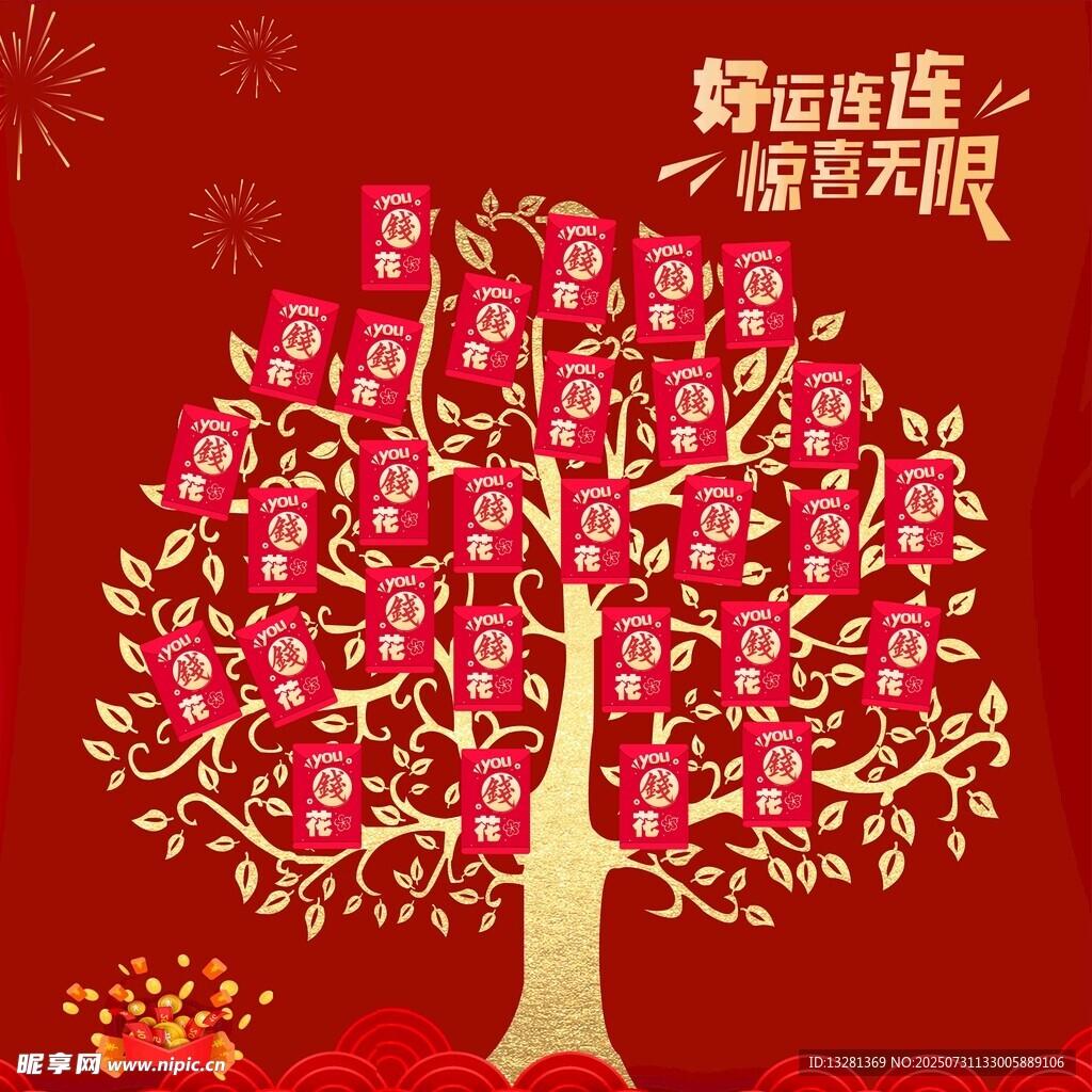 好运连连  惊喜无限