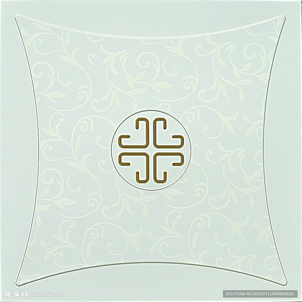 中式花纹抱枕