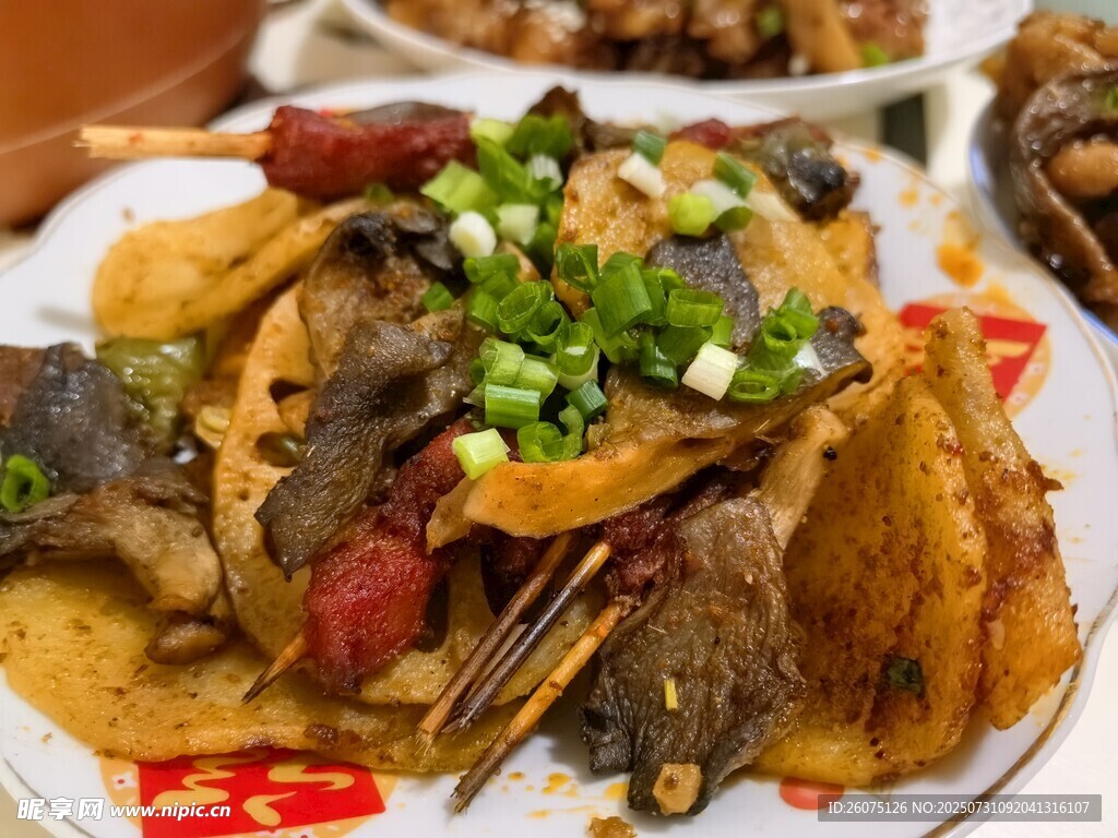 美味烧烤拼盘