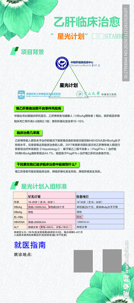 绿色清新风格网络科技海报