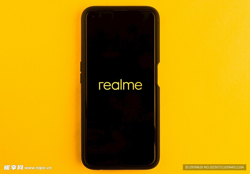 realme手机展示