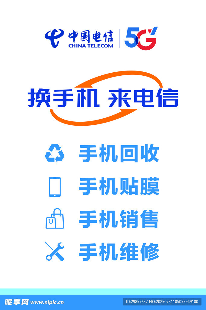 换手机  来电信