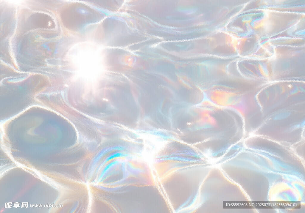 梦幻波光水纹