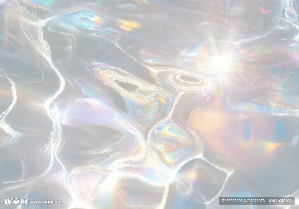 梦幻波光水纹