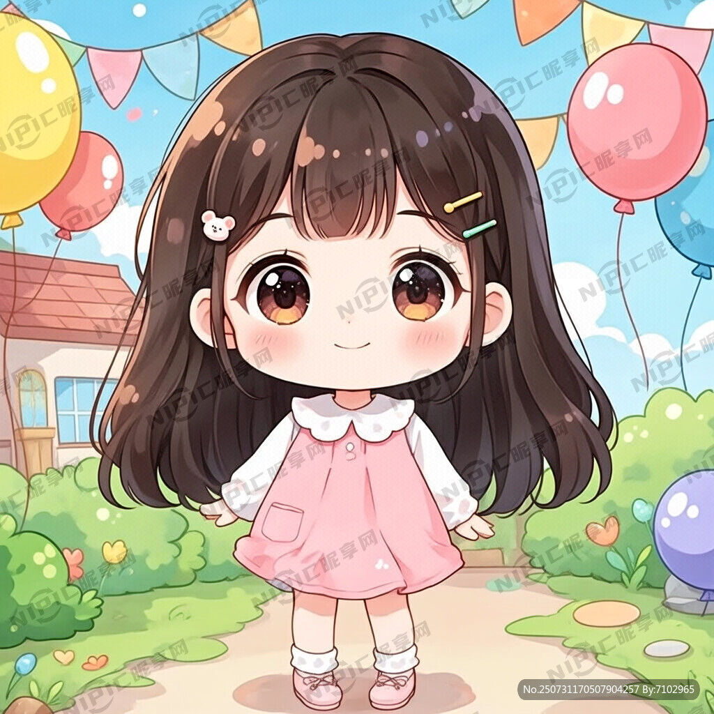 真棒可爱卡通小女孩