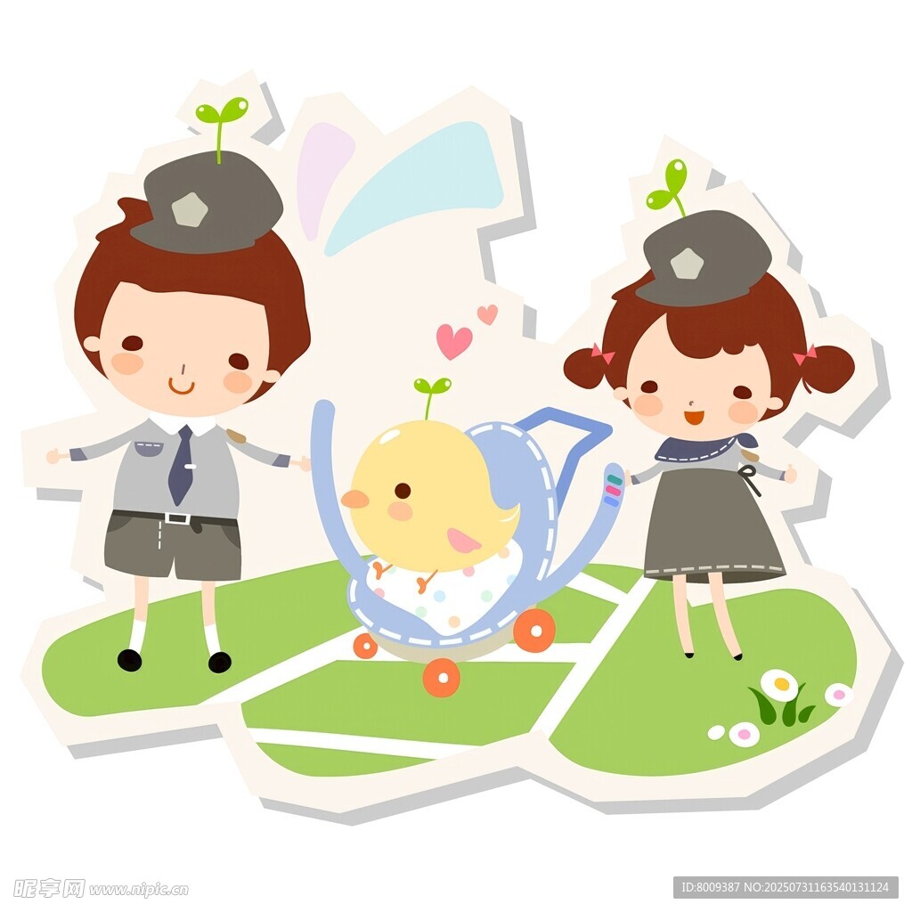 医护儿童共赏希望之花