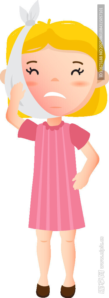 女孩手持纸张面露不悦