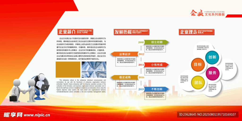 企业文化形象墙