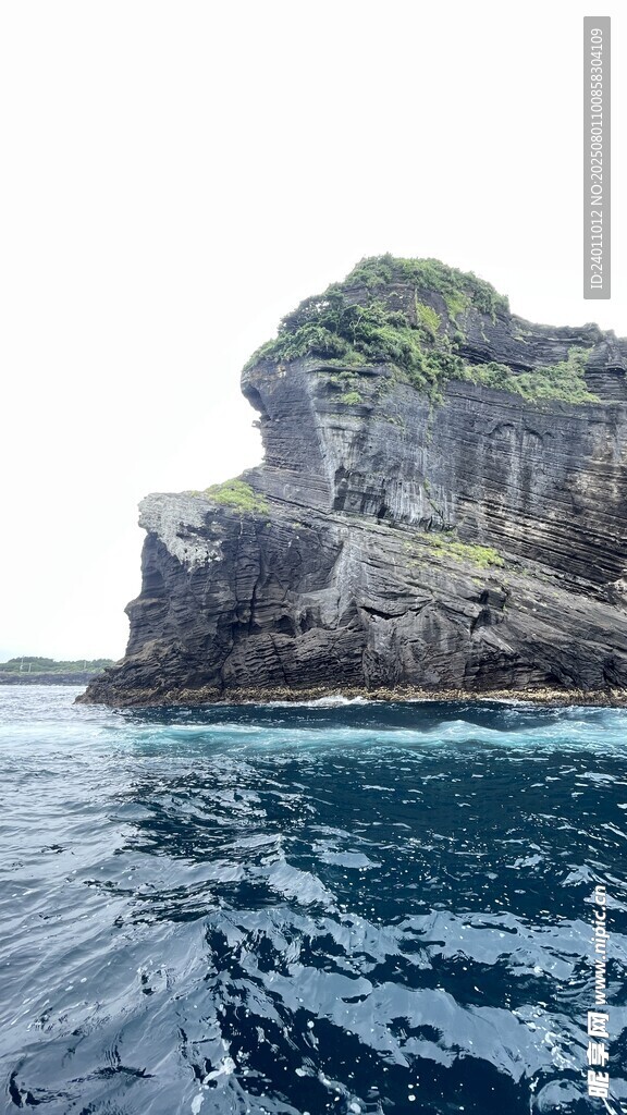 海上孤岩 济州岛牛岛