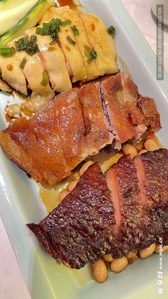 美味多样中式烤肉拼盘