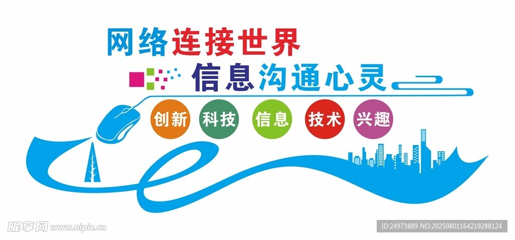 计算机房文化墙