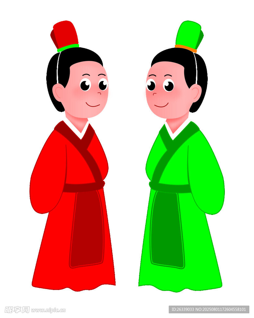 古代男女服饰形象