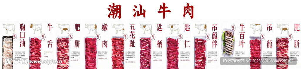 浙江牛肉产品展示