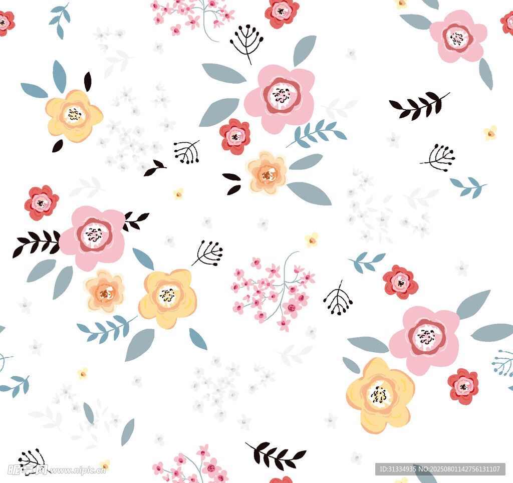 卡通花