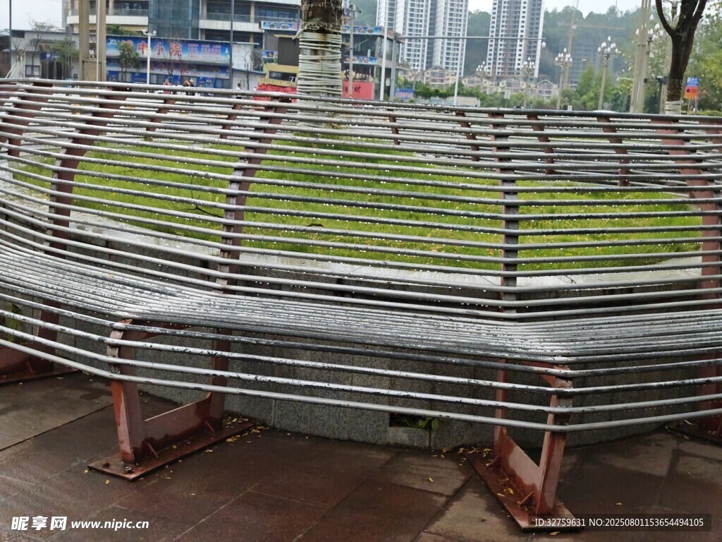户外多层金属绿植架