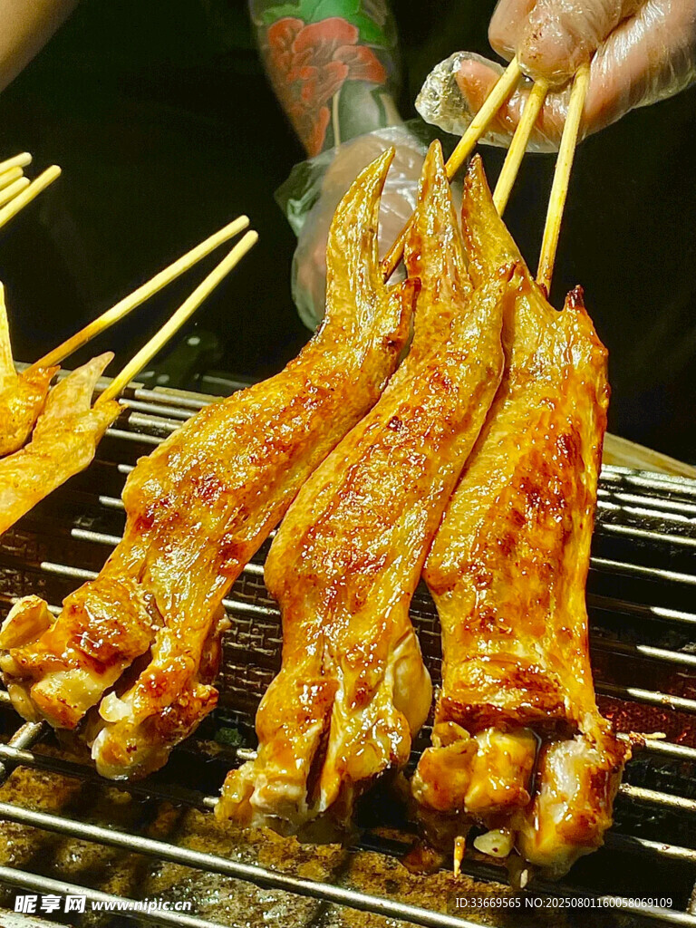烤鸡全翅