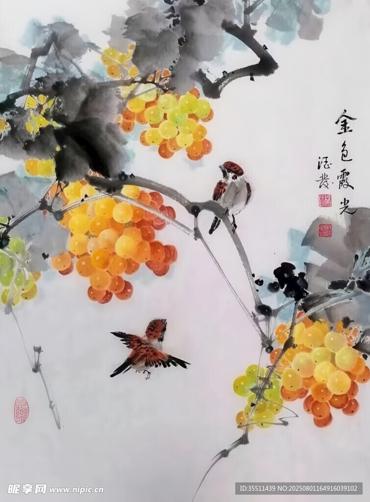 花鸟国画