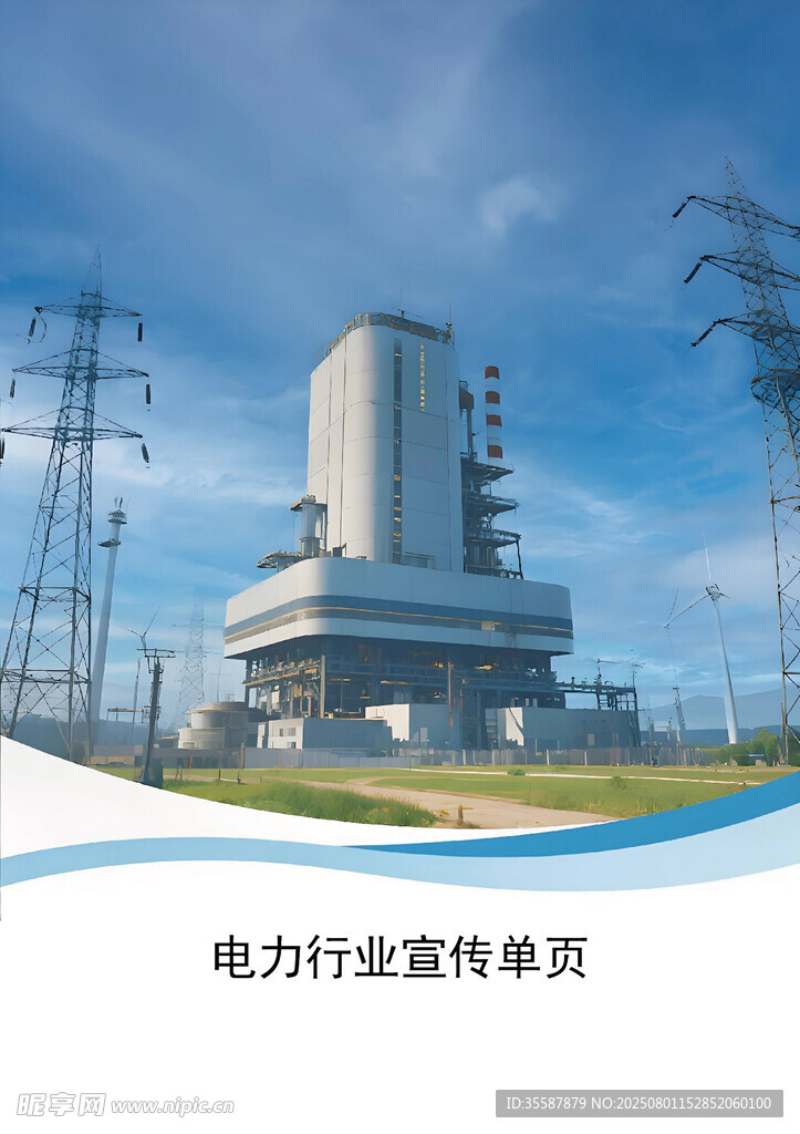 电力公司宣传单面