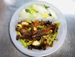 鹿茸菌炒肉