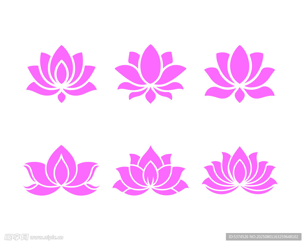 莲花图案