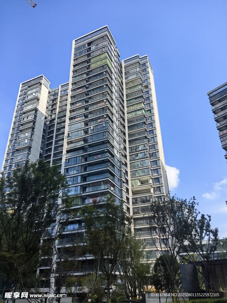现代高层住宅建筑景观