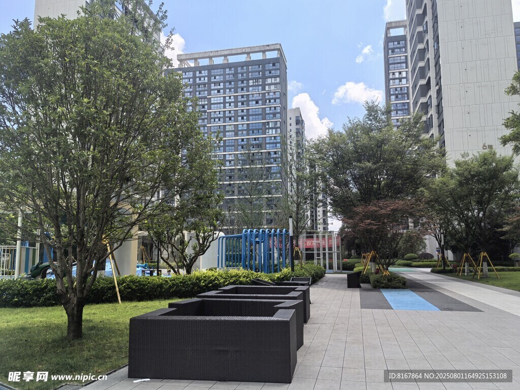 城市中的静谧绿化休憩空间