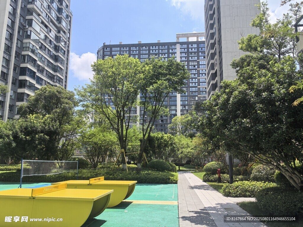 小区多彩休闲景观