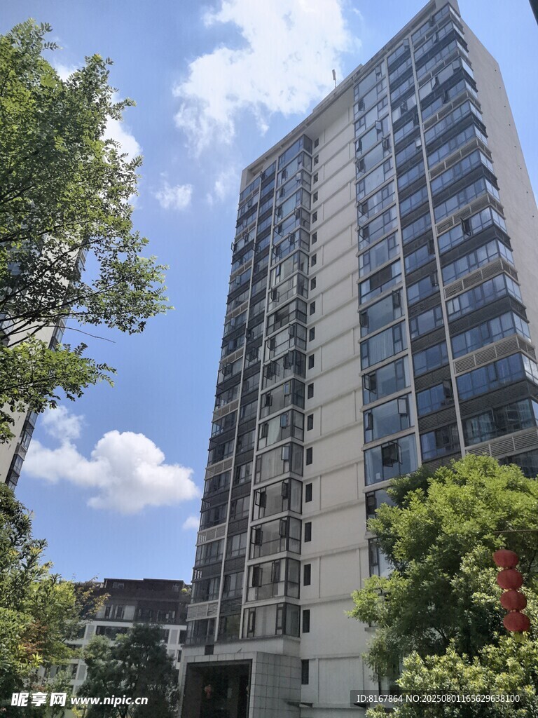高层住宅建筑外景