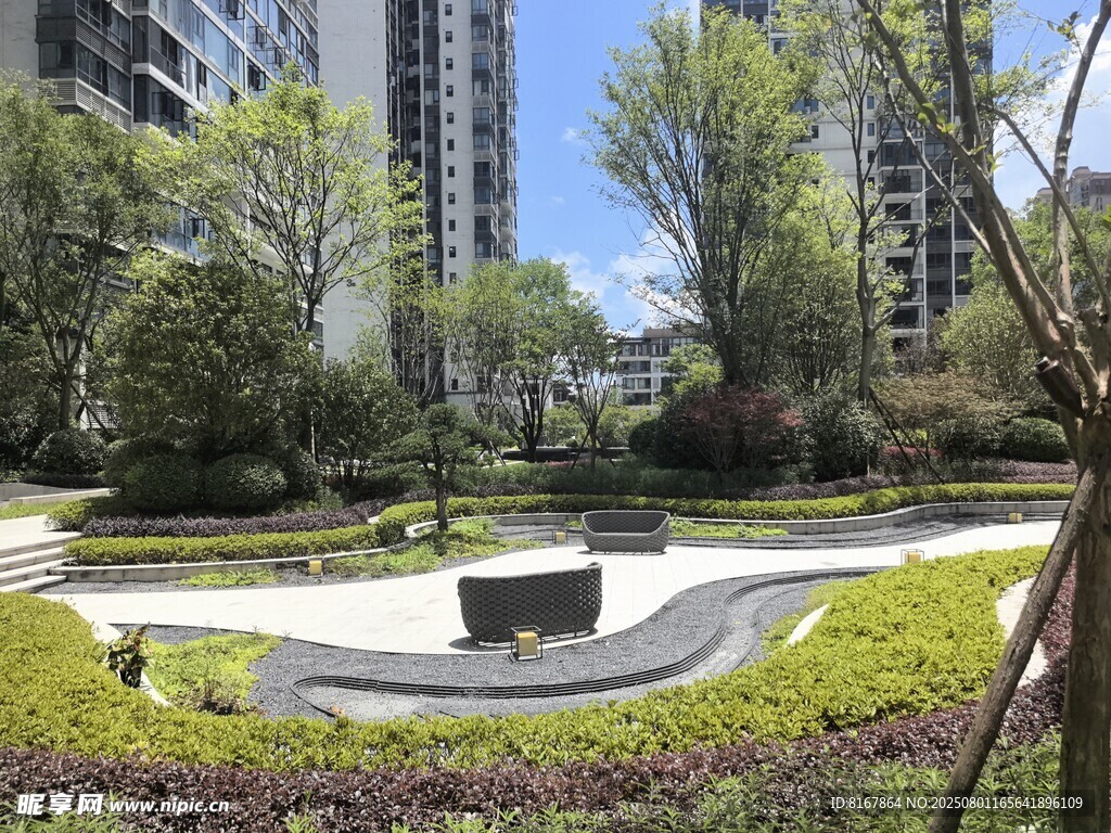 现代小区优美景观空间