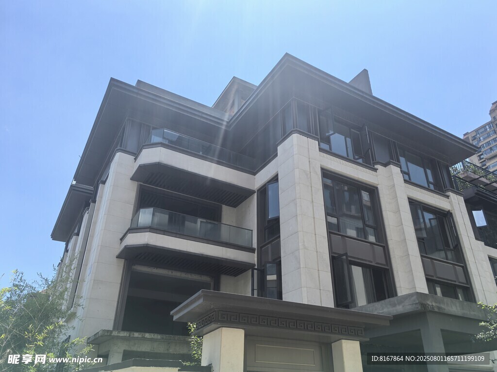 现代风格多层住宅建筑