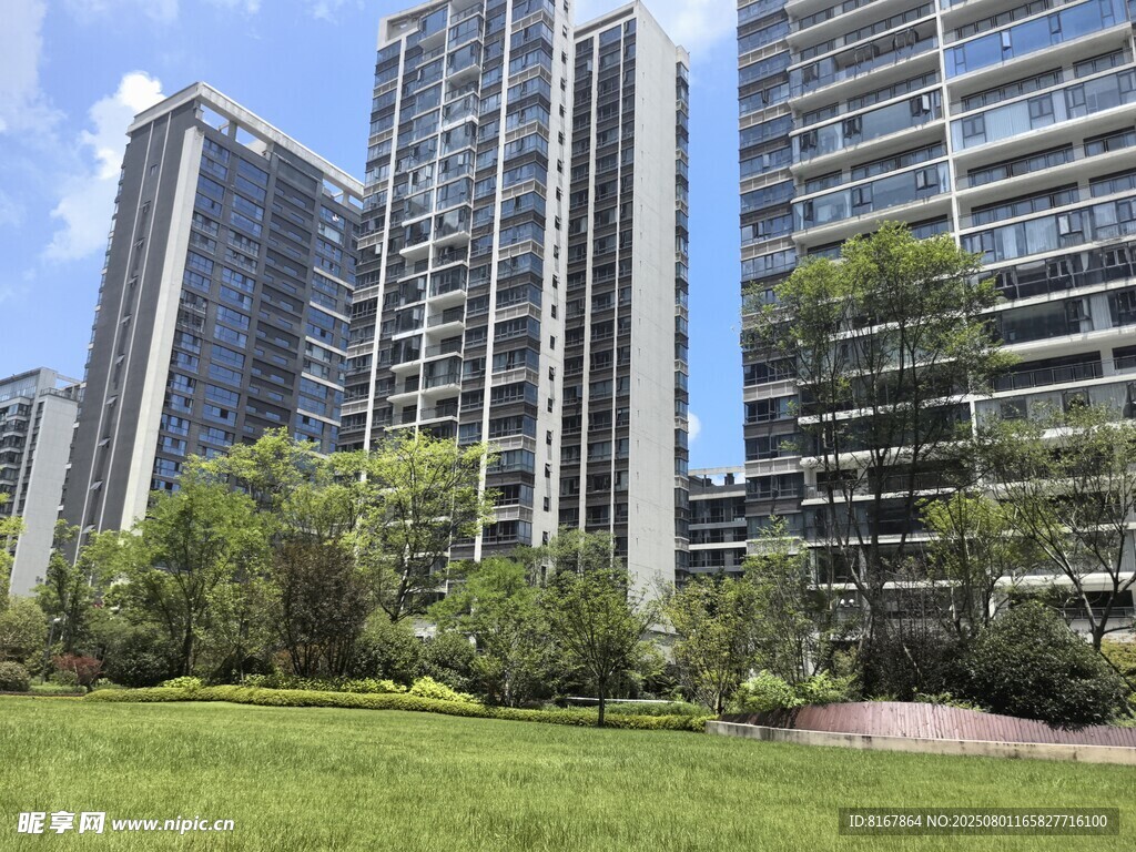 现代都市小区景观